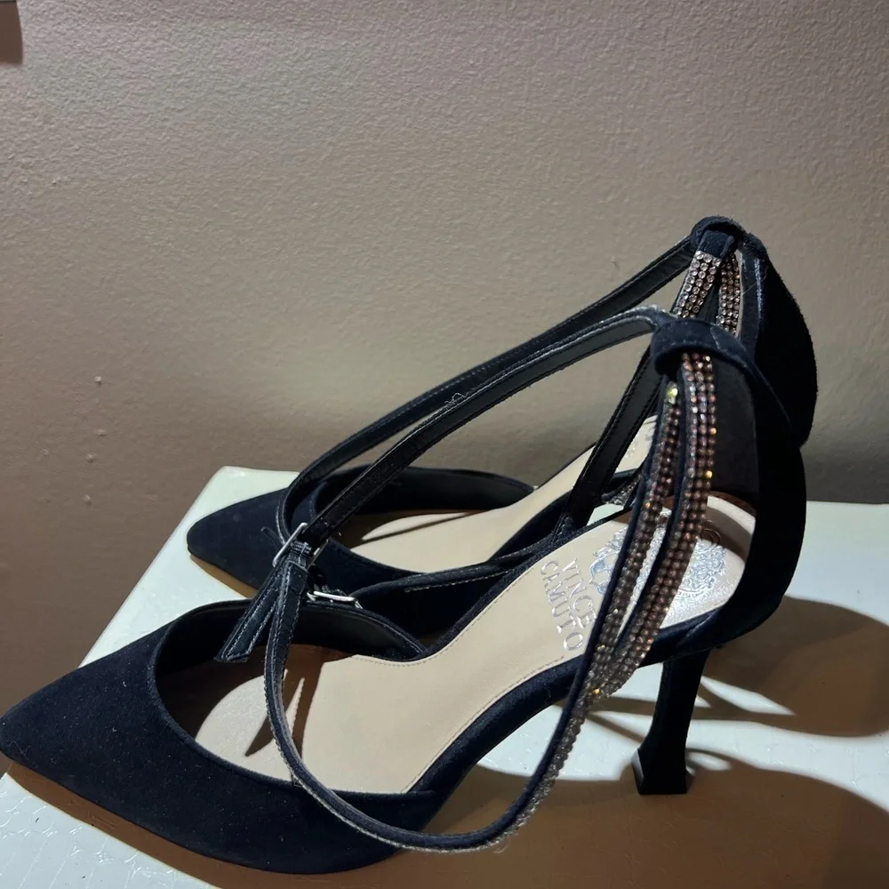 Vince Camuto Women’s Ketrinda Ankle Strap Pump Size 6.5